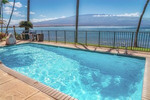 Soak up the sun! This incredible oceanfront pool is your perfect spot for fun and relaxation with a view.