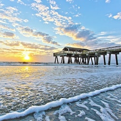 Tybee Pier at Sunrise