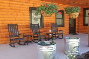 Cozy front porch
