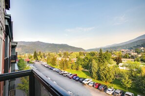 Private Balcony | Community Lot (1 Vehicle) | Mountain Views