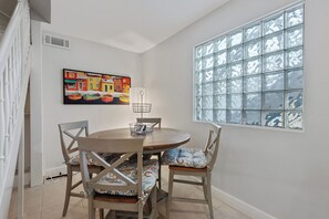 Dining Areas | Dishware/Flatware | Trash Bags/Paper Towels