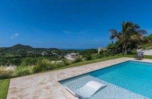 mountain and ocean view