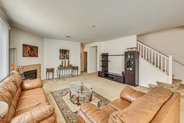 Menifee Vacation Rental | 3BR | 2BA | 2 Steps to Enter | 2,500 Sq Ft