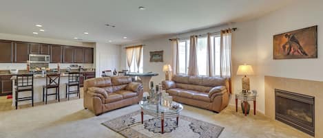 Menifee Vacation Rental | 3BR | 2BA | 2 Steps to Enter | 2,500 Sq Ft