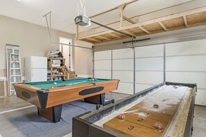 The game room.