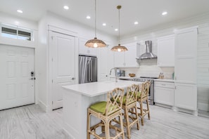 Kitchen with Barstool Seating