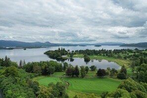 A snapshot from above the house looking over the beautiful Loch Lomond