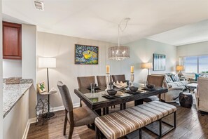 Dining Table with Ocean Views at 467 Captains Walk