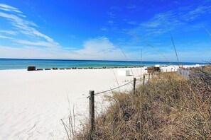 Lovely Beach in front of the Summit 