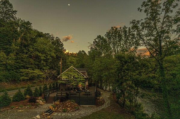 Front of the River House