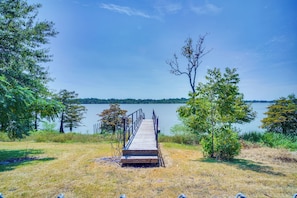 Exterior | Single-Story Cabin | Lake Access