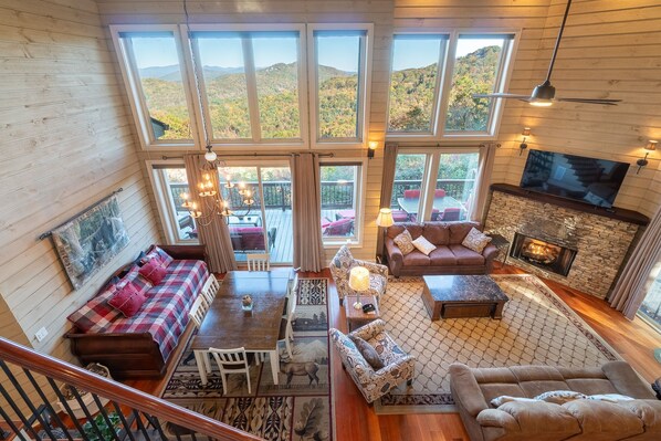 Spectacular views from upstairs, downstairs, really just anywhere in the house!!