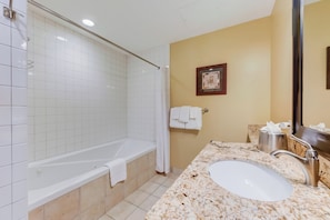 Bathroom with Jetted Tub/Shower Combo