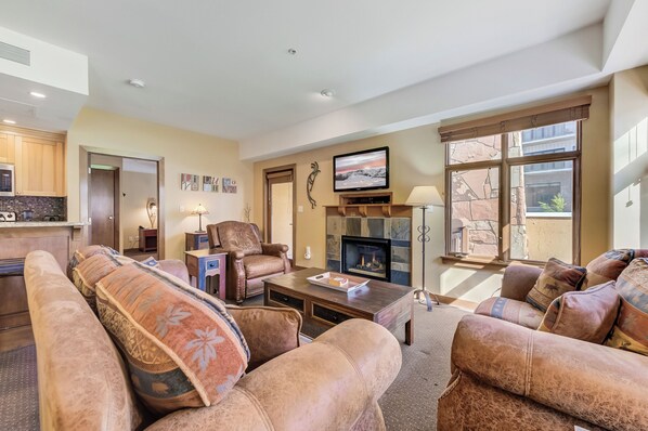 Living Room with Sleeper Sofa