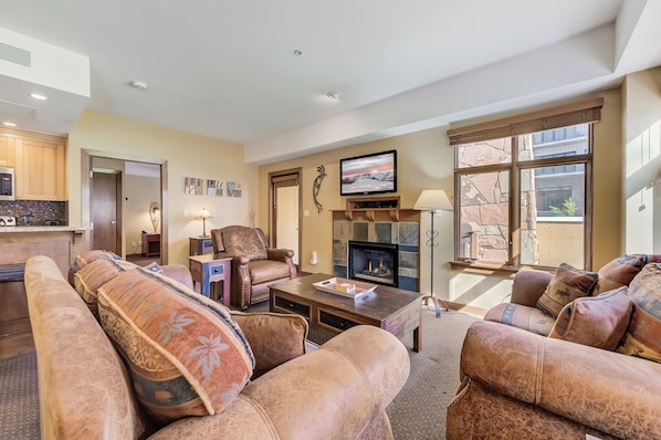 Living Room with Sleeper Sofa