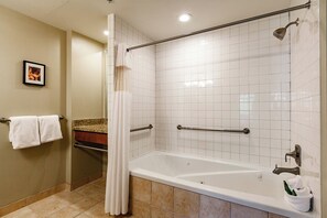 Bathroom with Jetted Tub/Shower Combo