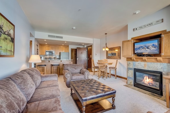 Living Area with Sleeper Sofa
