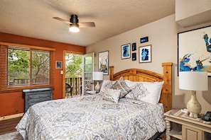Bedroom 2 with 1 Queen Bed & Balcony Access
