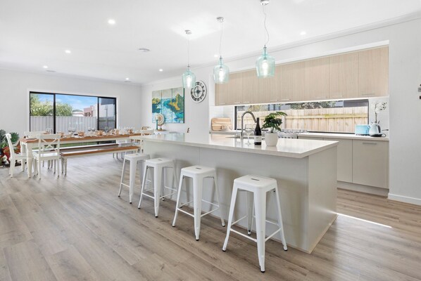 Open Plan Kitchen/Living/Dining area