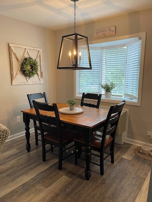 Dining area.