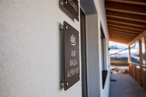 Enceinte de l’hébergement