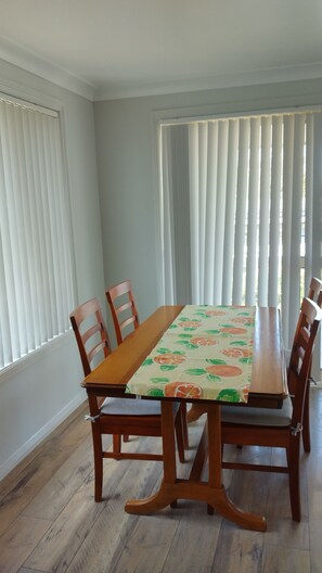 Dining area.