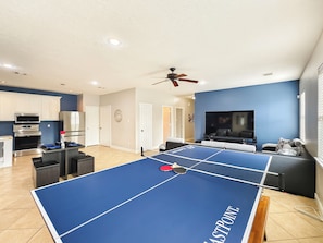 2nd Floor Main Room with Ping Pong Topper