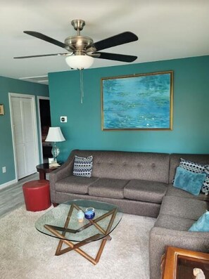 Your first impression - cool, cozy and serene!