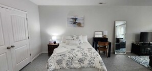Basement Full Bed with Desk