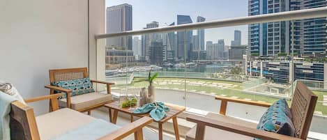 Balcony w/ Marina Views