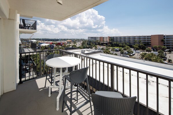 Private balcony
