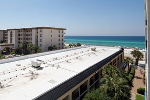 Partial gulf views from the balcony