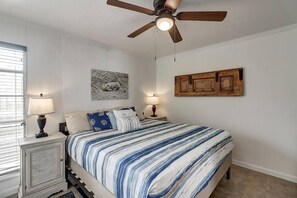 Embrace coastal living in our tasteful beach condo, where comfort meets seaside charm.