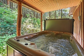 Bain à remous extérieur