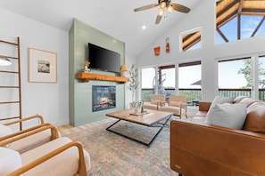 Gaze out of the large windows for scenic views that soothe the soul. It's the ideal spot to create cherished memories and savor the tranquil ambiance.