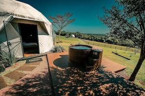 Privat bubbelpool