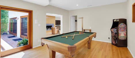 Play a friendly game of pool with the family!
