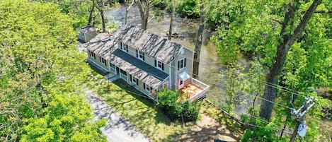 Bird view of the house