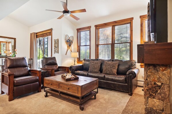 Living Area - Main Street Junction 26 - Breckenridge Vacation Rental