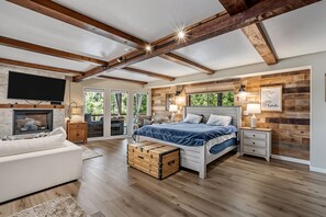 Indoors, Hardwood, Lamp, Stained Wood, Home Decor