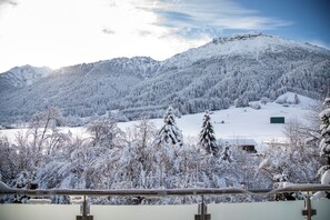 Blick von der Unterkunft