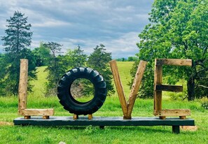 Gigantic LOVE sign - great photo opp!