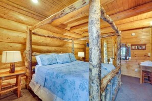 Indoors,Hardwood,Stained Wood,Furniture,Bed