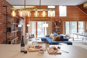 The open layout fosters connection on the main floor