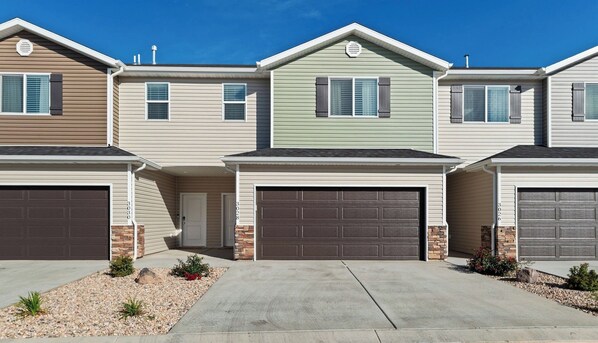3 Town homes side by side