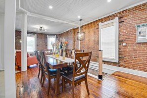 Dining area, perfect for family get-togethers