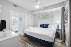 Primary Bedroom with King Size Bed