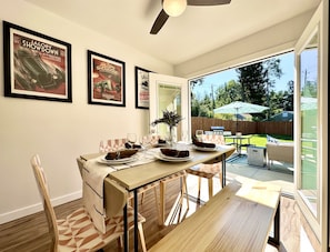 Outdoor dining