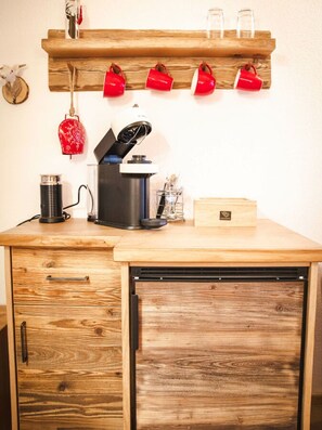 3) Ferienwohnung im Chalet Ahornwinkl 26 qm-Ausstattung im Chalet im Ahornwinkl
