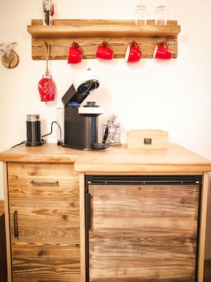 3) Ferienwohnung im Chalet Ahornwinkl 26 qm-Ausstattung im Chalet im Ahornwinkl